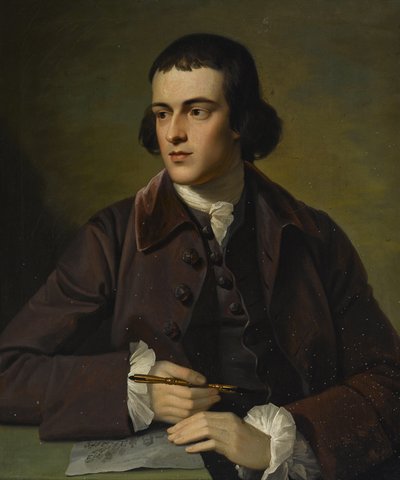 Portrait of John Grey, Third Son of Harry Grey, 4th Earl of Stamford, Dated 1766 by Benjamin West